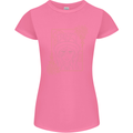 Virgo Steampunk Zodiac Star Sign Astrological Womens Petite Cut T-Shirt Azalea