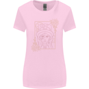 Virgo Steampunk Zodiac Star Sign Astrological Womens Wider Cut T-Shirt Light Pink