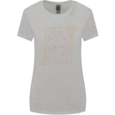 Virgo Steampunk Zodiac Star Sign Astrological Womens Wider Cut T-Shirt Sports Grey