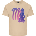 Virgo Woman Star Sign Astrological Zodiac Mens Cotton T-Shirt Tee Top Sand