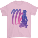 Virgo Woman Star Sign Astrological Zodiac Mens T-Shirt 100% Cotton Light Pink