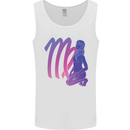 Virgo Woman Star Sign Astrological Zodiac Mens Vest Tank Top White