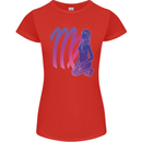 Virgo Woman Star Sign Astrological Zodiac Womens Petite Cut T-Shirt Red