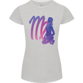 Virgo Woman Star Sign Astrological Zodiac Womens Petite Cut T-Shirt Sports Grey