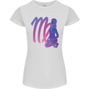Virgo Woman Star Sign Astrological Zodiac Womens Petite Cut T-Shirt White
