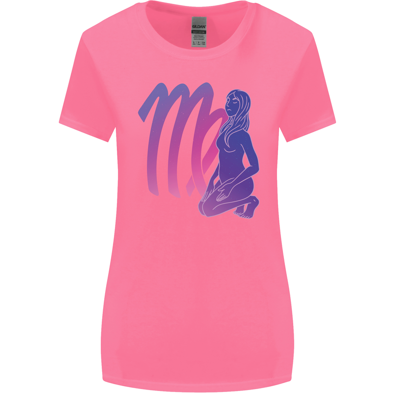 Virgo Woman Star Sign Astrological Zodiac Womens Wider Cut T-Shirt Azalea