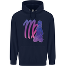 Virgo Woman Star Sign Zodiac Astrological Childrens Kids Hoodie Navy Blue