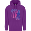 Virgo Woman Star Sign Zodiac Astrological Childrens Kids Hoodie Purple