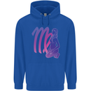 Virgo Woman Star Sign Zodiac Astrological Childrens Kids Hoodie Royal Blue