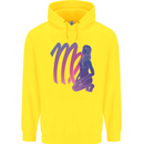 Virgo Woman Star Sign Zodiac Astrological Childrens Kids Hoodie Yellow