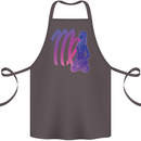 Virgo Woman Star Sign Zodiac Astrological Cotton Apron 100% Organic Dark Grey