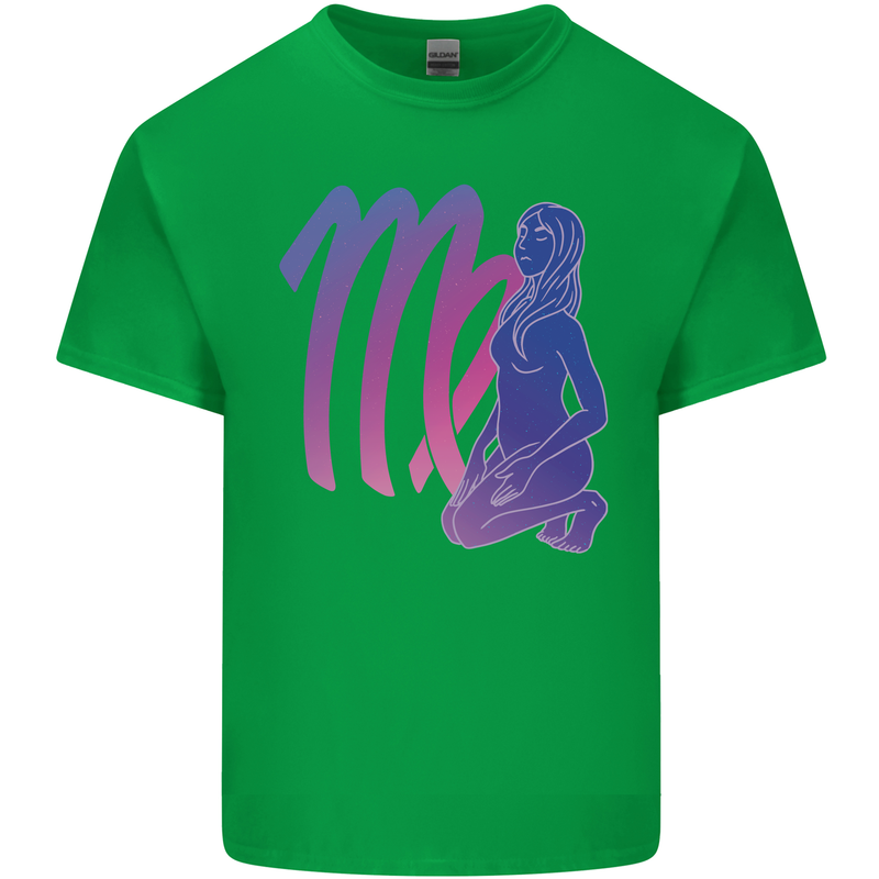 Virgo Woman Star Sign Zodiac Astrological Kids T-Shirt Childrens Irish Green