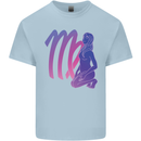 Virgo Woman Star Sign Zodiac Astrological Kids T-Shirt Childrens Light Blue