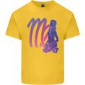 Virgo Woman Star Sign Zodiac Astrological Kids T-Shirt Childrens Yellow