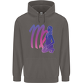 Virgo Woman Star Sign Zodiac Astrological Mens 80% Cotton Hoodie Charcoal