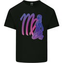 Virgo Woman Star Sign Zodiac Astrological Mens Cotton T-Shirt Tee Top Black