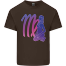 Virgo Woman Star Sign Zodiac Astrological Mens Cotton T-Shirt Tee Top Dark Chocolate