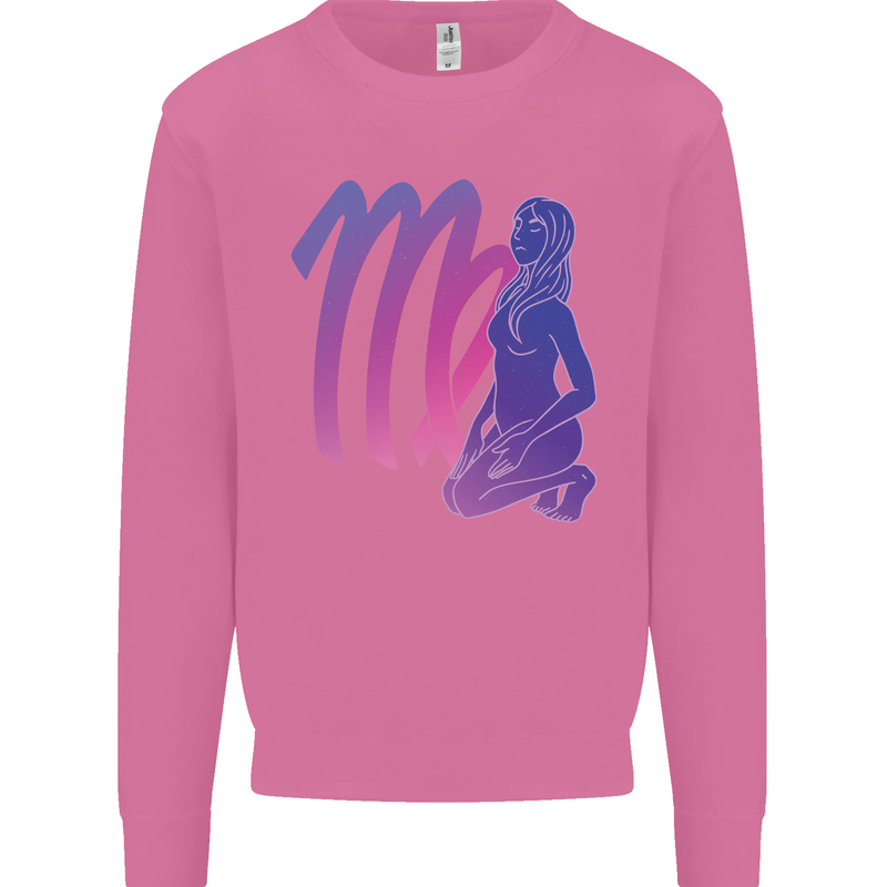 Virgo Woman Star Sign Zodiac Astrological Mens Sweatshirt Jumper Azalea