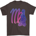 Virgo Woman Star Sign Zodiac Astrological Mens T-Shirt 100% Cotton Dark Chocolate