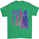 Virgo Woman Star Sign Zodiac Astrological Mens T-Shirt 100% Cotton Irish Green