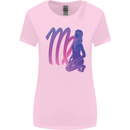 Virgo Woman Star Sign Zodiac Astrological Womens Wider Cut T-Shirt Light Pink