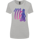 Virgo Woman Star Sign Zodiac Astrological Womens Wider Cut T-Shirt Sports Grey