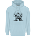 Virtruvian Drummer Funny Drumming Drum Childrens Kids Hoodie Light Blue