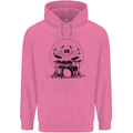 Virtruvian Drummer Funny Drumming Drum Mens 80% Cotton Hoodie Azelea