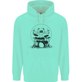 Virtruvian Drummer Funny Drumming Drum Mens 80% Cotton Hoodie Peppermint