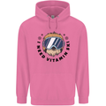 Vitamin Ski Funny Skiing Sloth Childrens Kids Hoodie Azalea