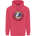 Vitamin Ski Funny Skiing Sloth Childrens Kids Hoodie Heliconia