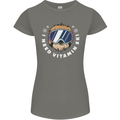 Vitamin Ski Funny Skiing Sloth Winter Sport Womens Petite Cut T-Shirt Charcoal