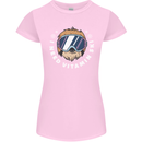 Vitamin Ski Funny Skiing Sloth Winter Sport Womens Petite Cut T-Shirt Light Pink
