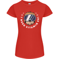 Vitamin Ski Funny Skiing Sloth Winter Sport Womens Petite Cut T-Shirt Red