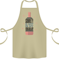 Vodka Sobriety Vodkabulary Alcohol Cotton Apron 100% Organic Khaki
