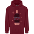 Vodka Sobriety Vodkabulary Alcohol Mens 80% Cotton Hoodie Maroon