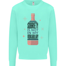 Vodka Sobriety Vodkabulary Alcohol Mens Sweatshirt Jumper Peppermint