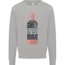 Vodka Sobriety Vodkabulary Alcohol Mens Sweatshirt Jumper Sports Grey