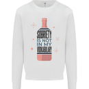 Vodka Sobriety Vodkabulary Alcohol Mens Sweatshirt Jumper White