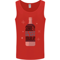 Vodka Sobriety Vodkabulary Alcohol Mens Vest Tank Top Red