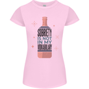 Vodka Sobriety Vodkabulary Alcohol Womens Petite Cut T-Shirt Light Pink