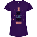 Vodka Sobriety Vodkabulary Alcohol Womens Petite Cut T-Shirt Purple
