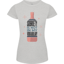 Vodka Sobriety Vodkabulary Alcohol Womens Petite Cut T-Shirt Sports Grey