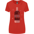Vodka Sobriety Vodkabulary Alcohol Womens Wider Cut T-Shirt Red