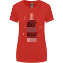Vodka Sobriety Vodkabulary Alcohol Womens Wider Cut T-Shirt Red