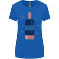 Vodka Sobriety Vodkabulary Alcohol Womens Wider Cut T-Shirt Royal Blue