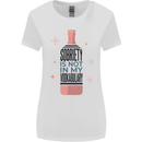 Vodka Sobriety Vodkabulary Alcohol Womens Wider Cut T-Shirt White