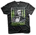Beetlejuice ghost with the most mens black film t-shirt halloween ghosts haunting movie tee