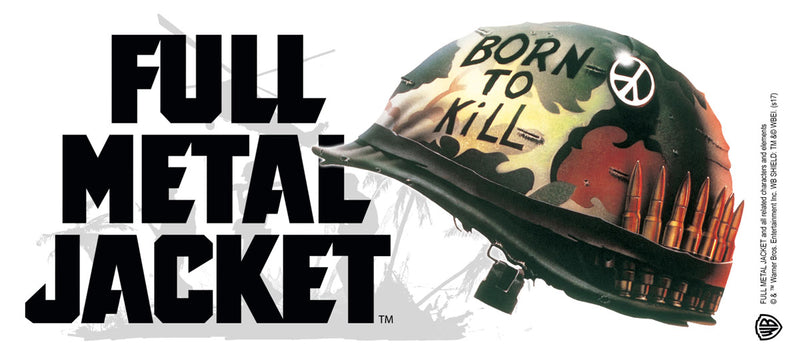 Full metal jacket film white coffee mug cup