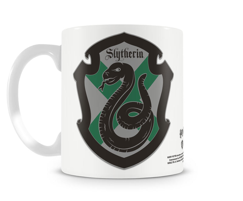 Harry potter slytherin film white coffee mug cup